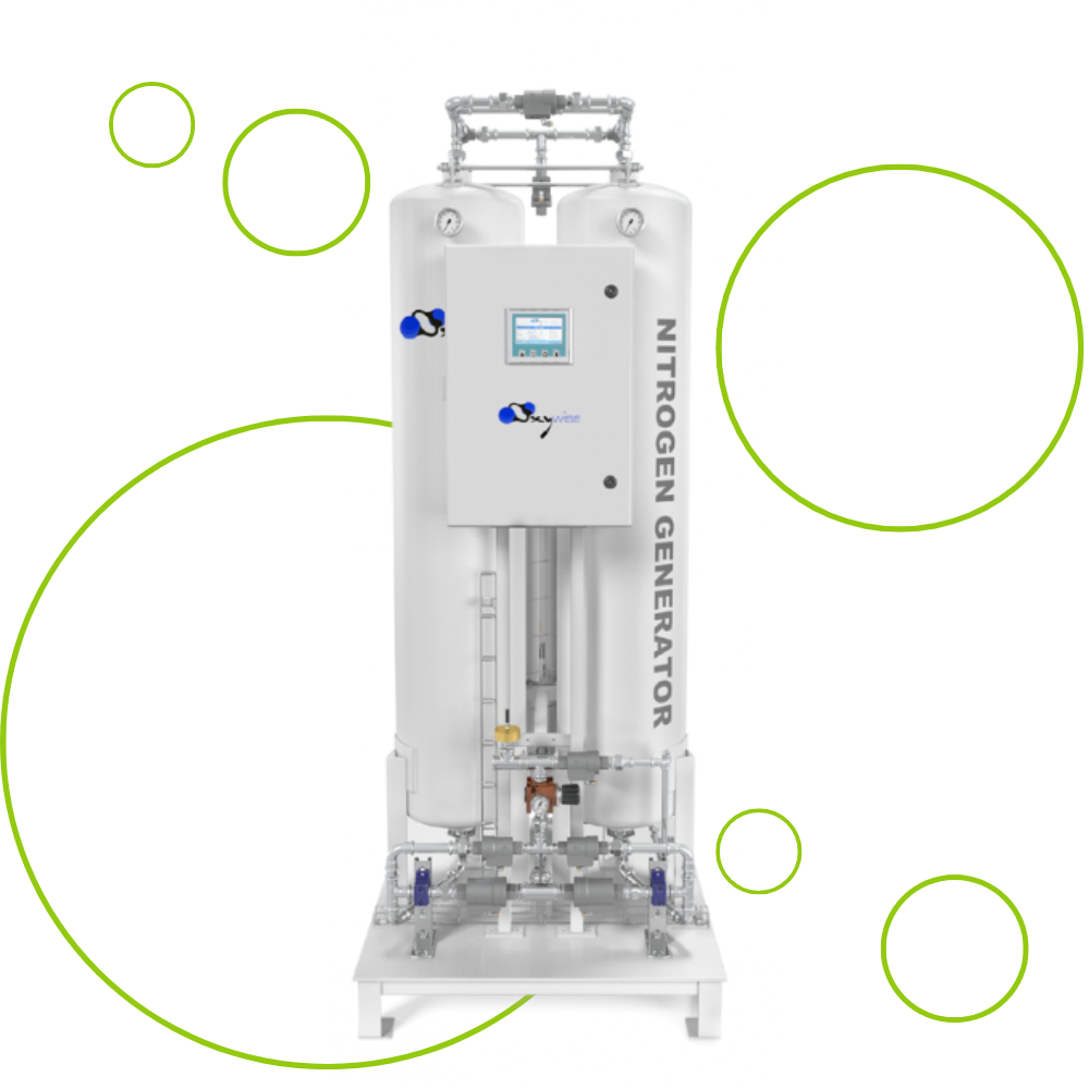 Efficient on-site nitrogen generator | Oxywise 